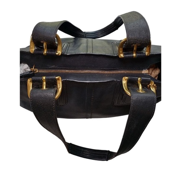 Coach F11844 Women's Black Leather SoHo Shoulder Bag - Picture 7 of 10